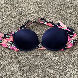 Pink VS strapless bra